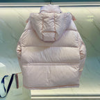 Monc. Pink Puffer Jacket