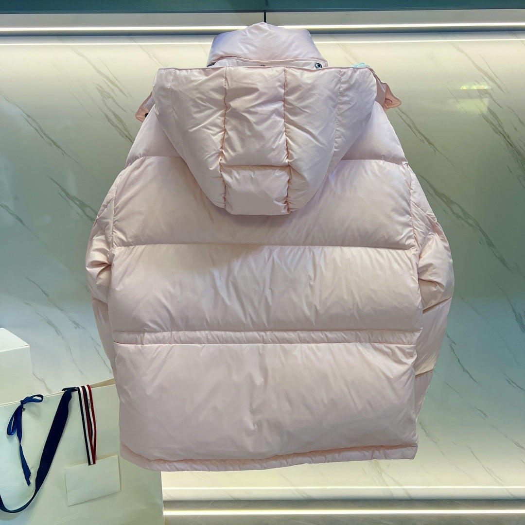 Monc. Pink Puffer Jacket