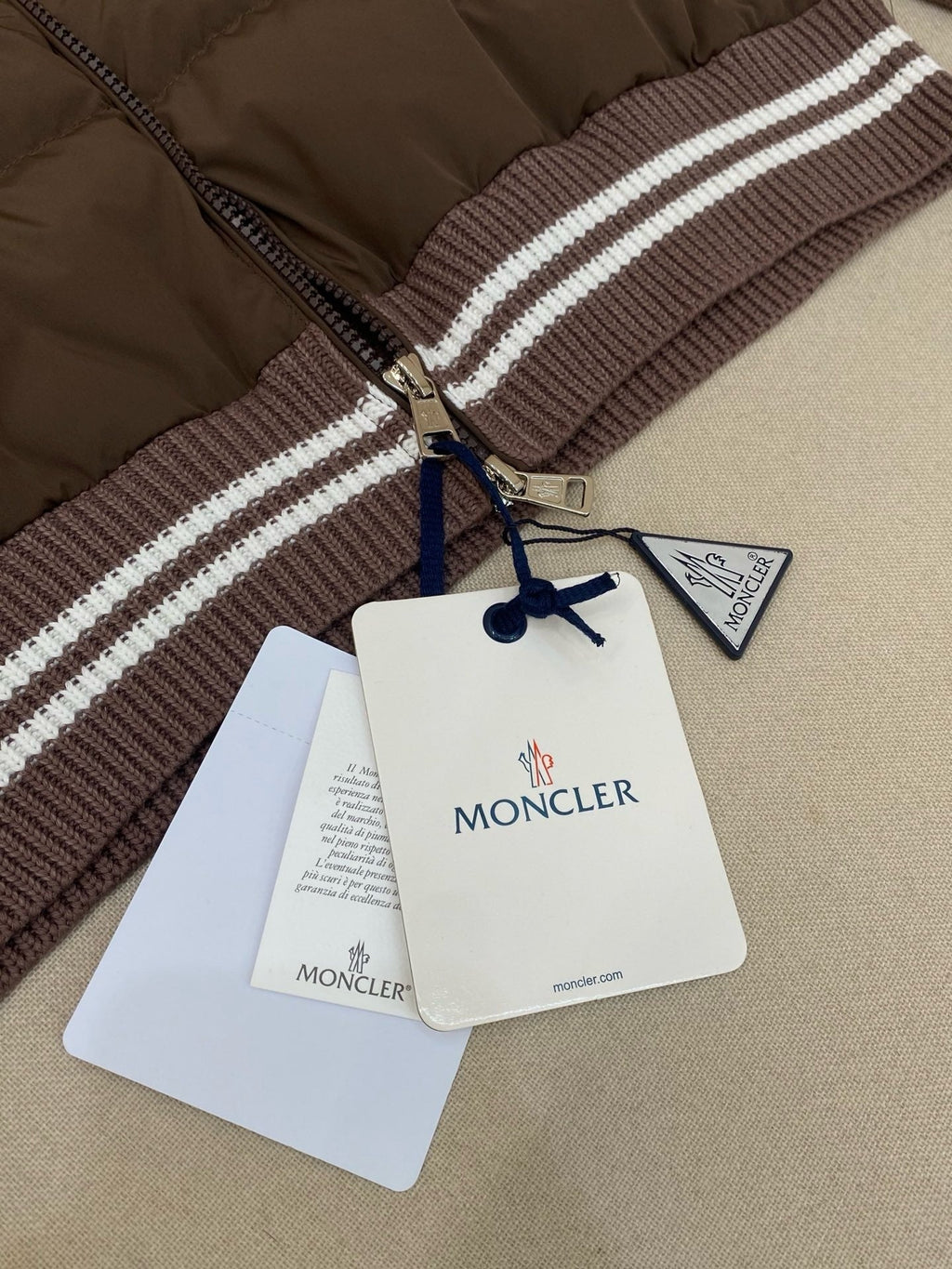 Monc. Cotton Cardigan