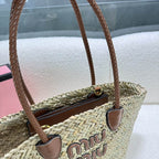 Borsa tote intrecciata