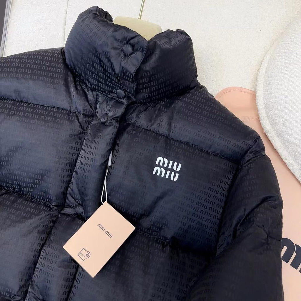 MM. Black Puffer Jacket