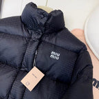 MM. Black Puffer Jacket