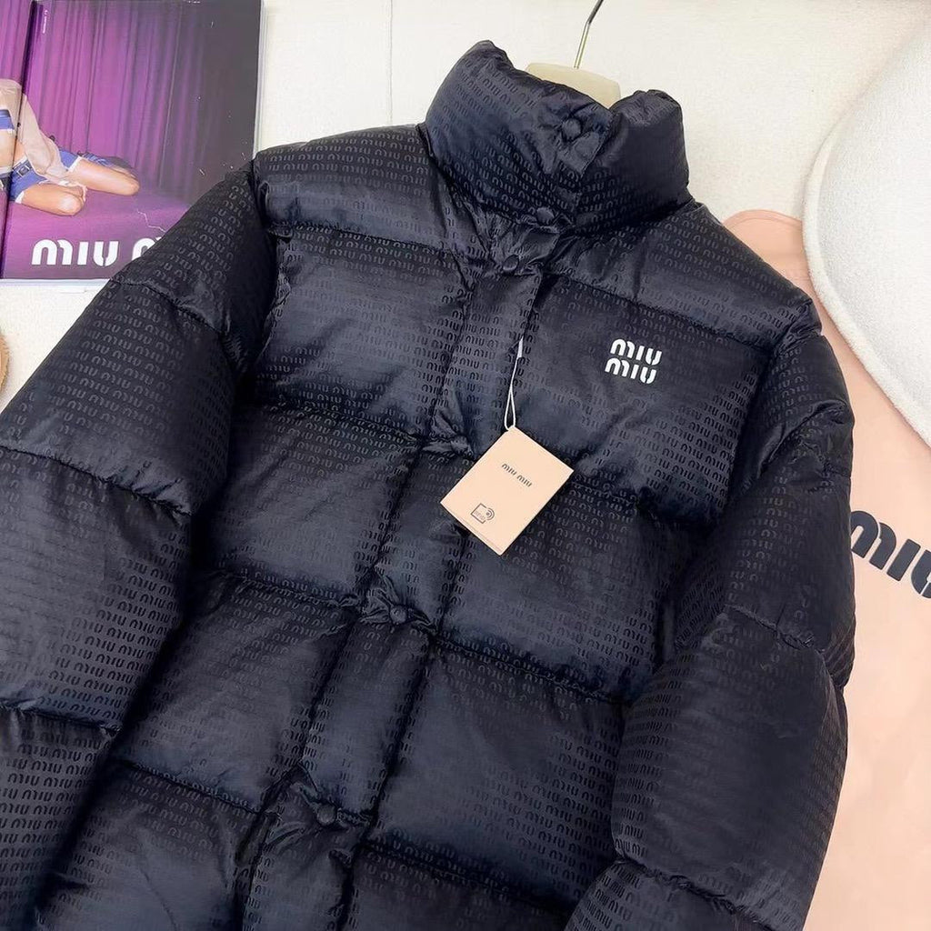 MM. Black Puffer Jacket