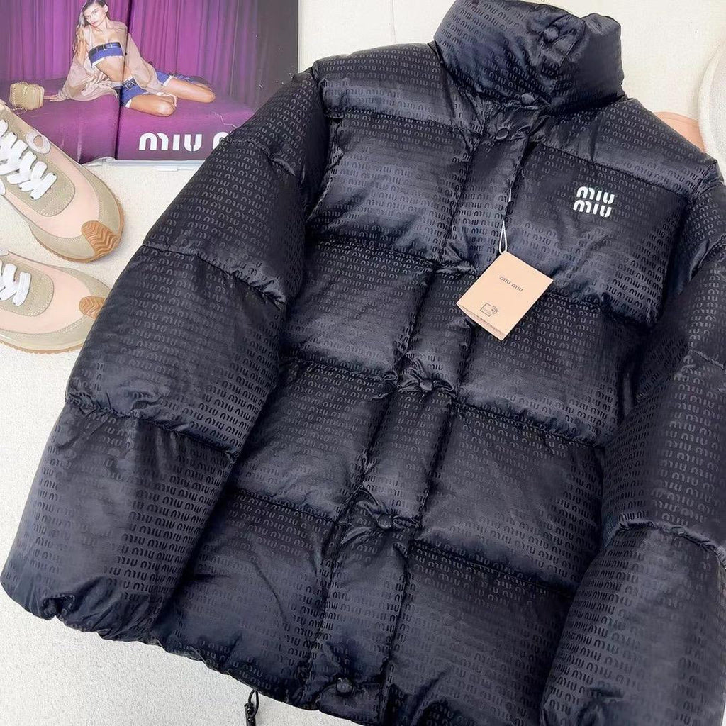 MM. Black Puffer Jacket
