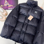 MM. Black Puffer Jacket