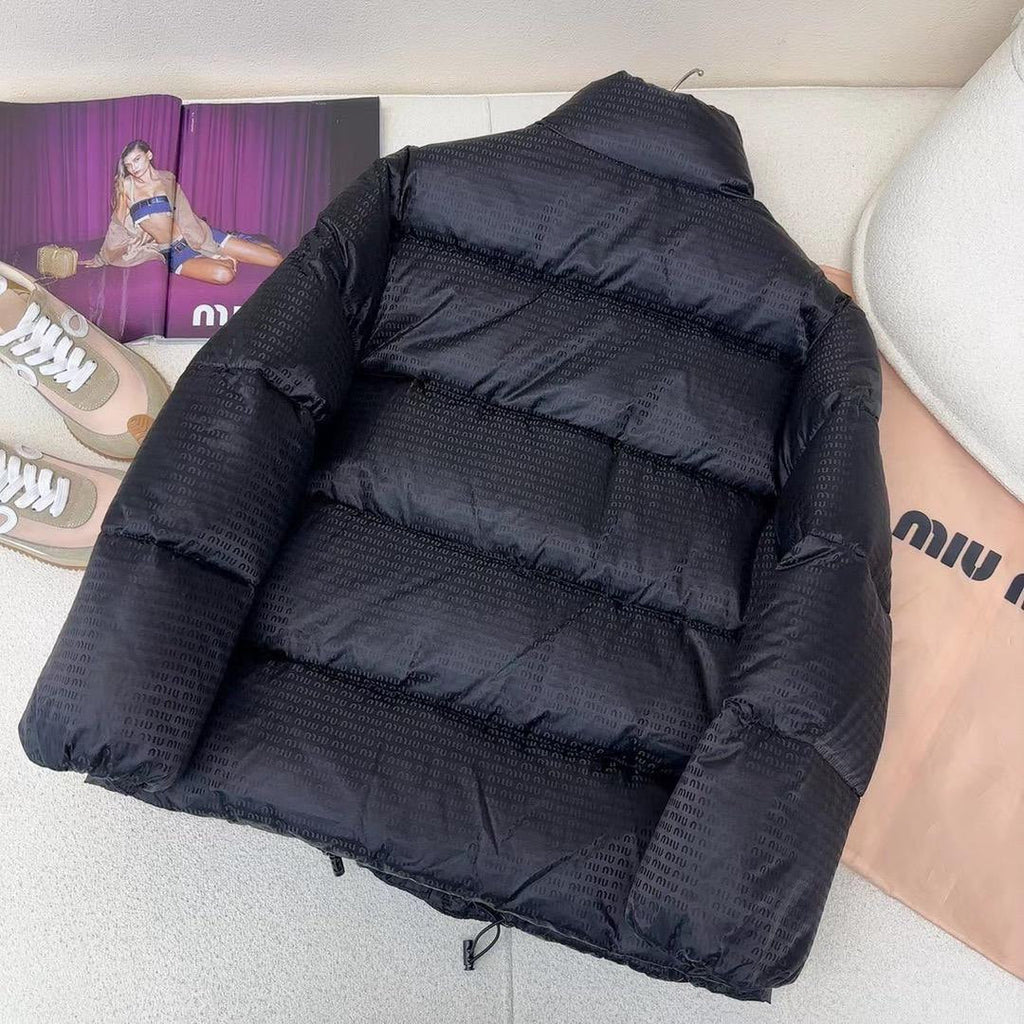 MM. Black Puffer Jacket
