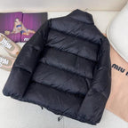 MM. Black Puffer Jacket