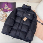 MM. Black Puffer Jacket