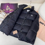MM. Black Puffer Jacket