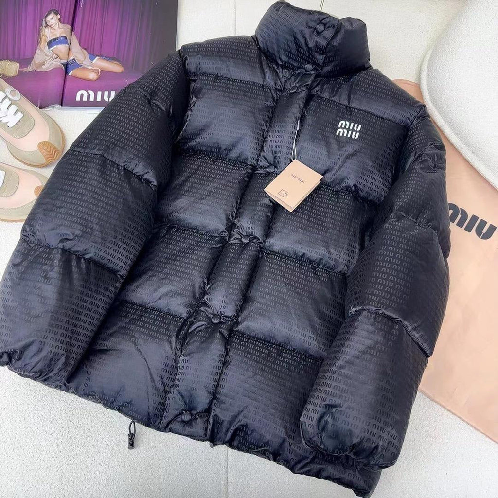MM. Black Puffer Jacket