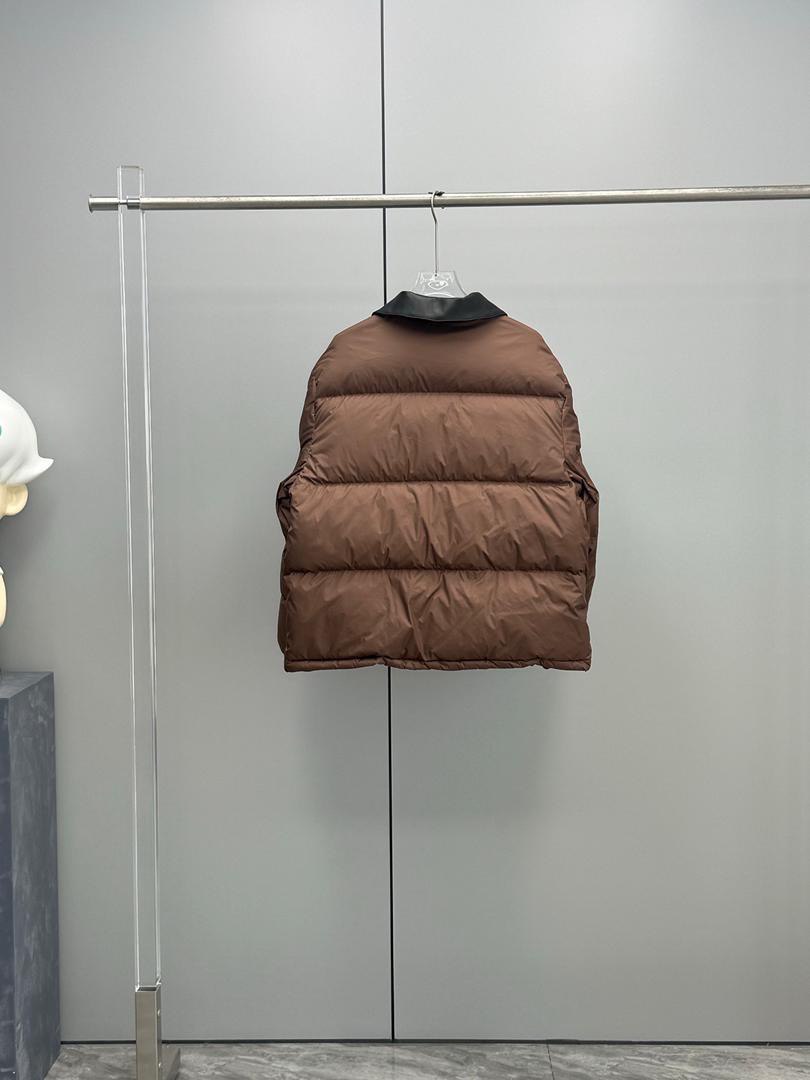 MM. Brown Puffer Jacket