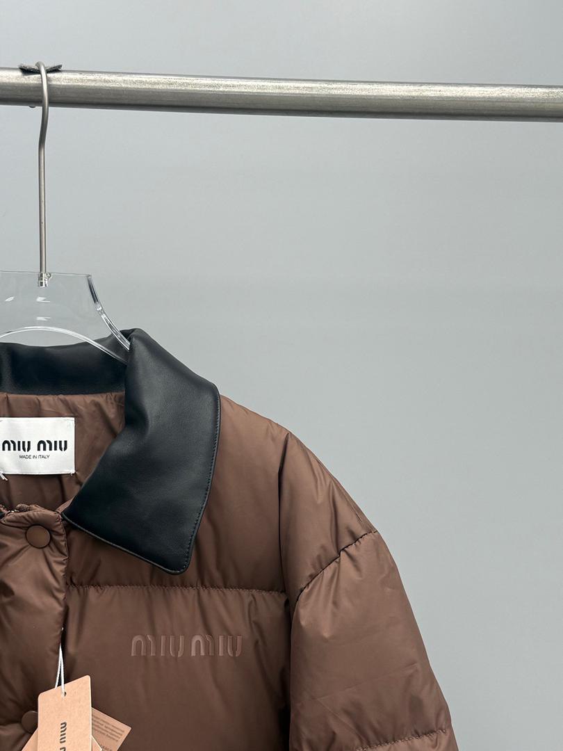 MM. Brown Puffer Jacket