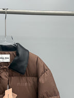MM. Brown Puffer Jacket
