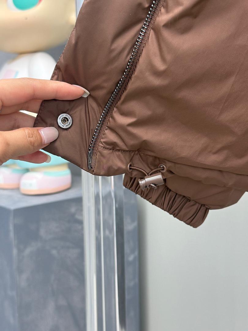 MM. Brown Puffer Jacket
