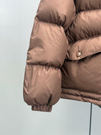 MM. Brown Puffer Jacket