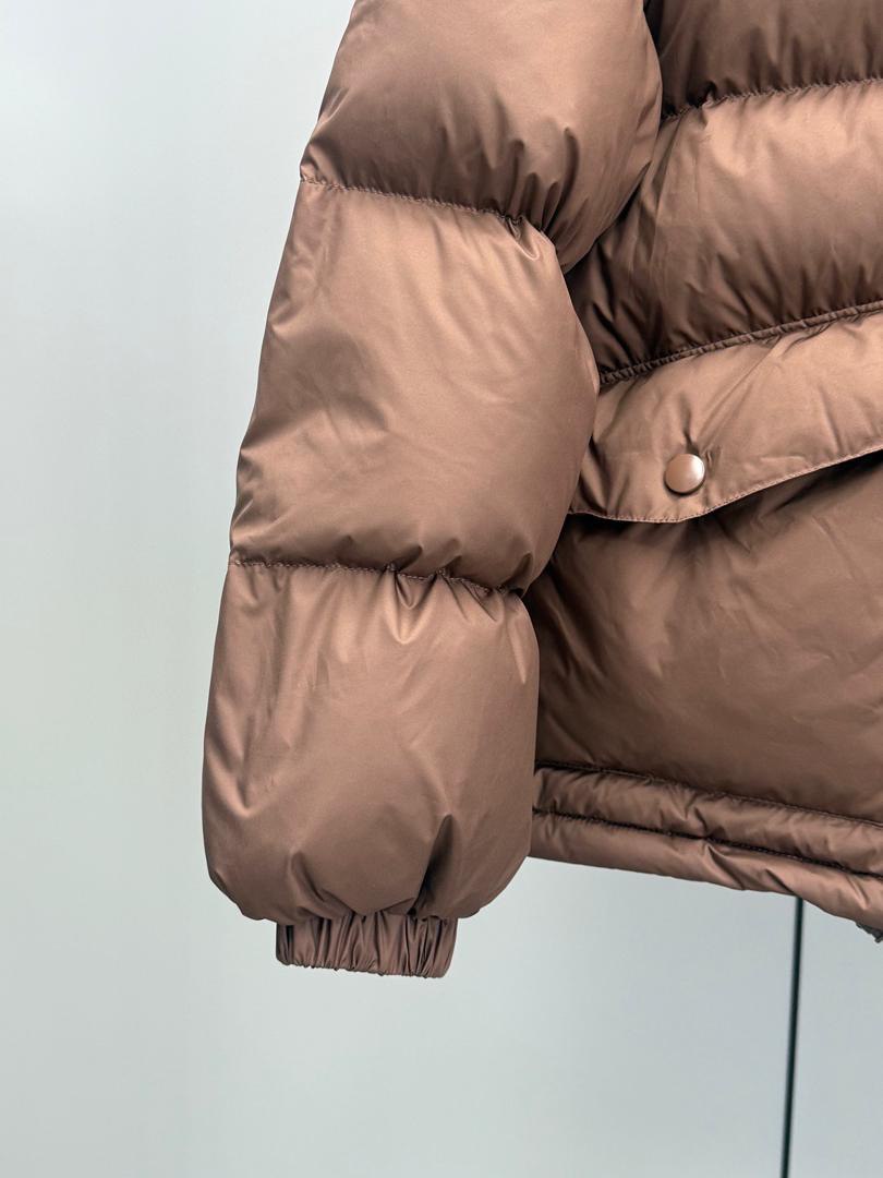 MM. Brown Puffer Jacket