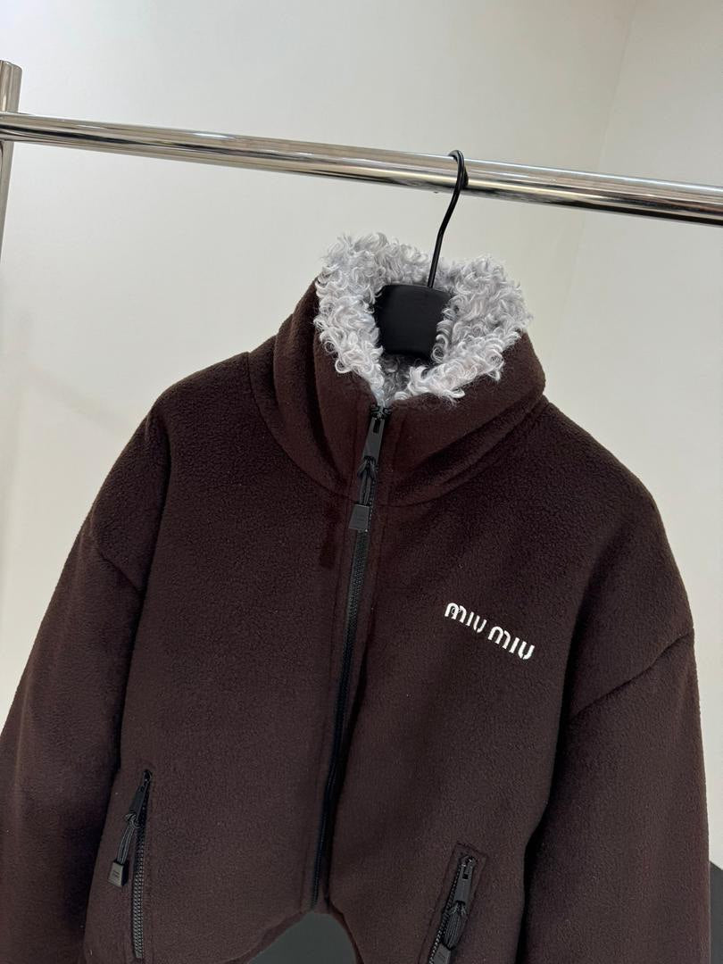 MM. Fleece Zip Up Jacket
