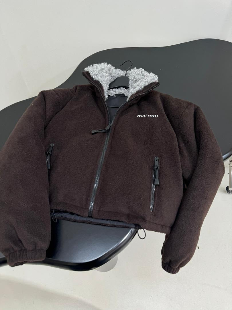 MM. Fleece Zip Up Jacket
