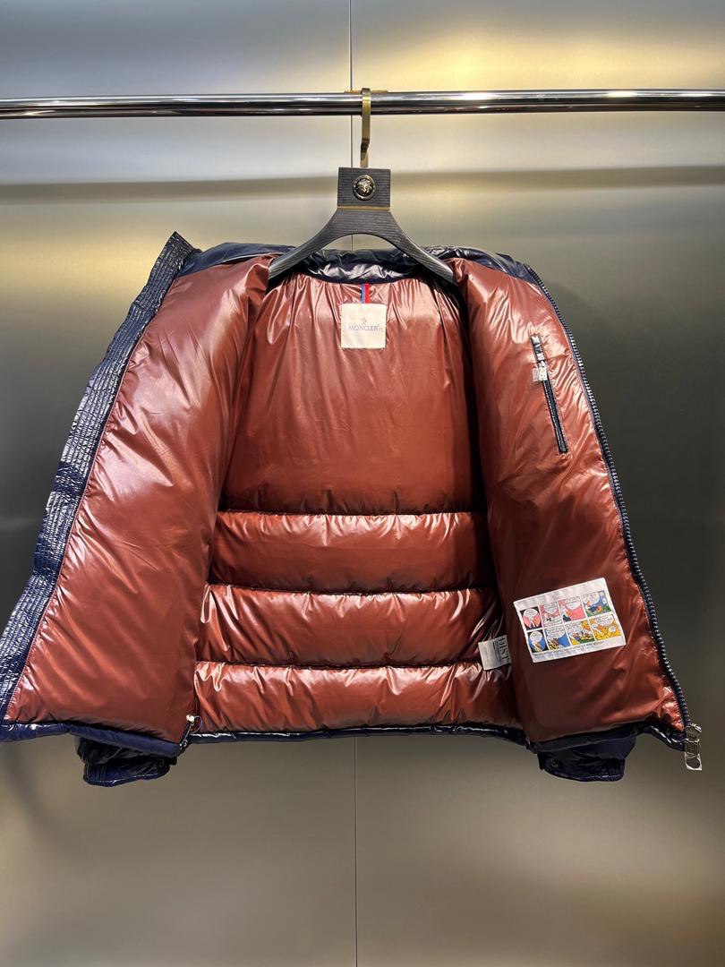 Monc. Maya Navy Blue Puffer