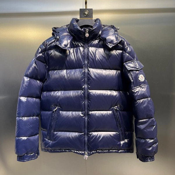 Monc. Maya Navy Blue Puffer