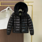 Monc. BadyF Hooded Puffer With Fur
