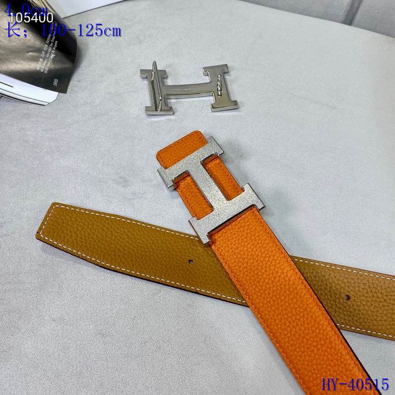 Cintura reversibile iconica in pelle