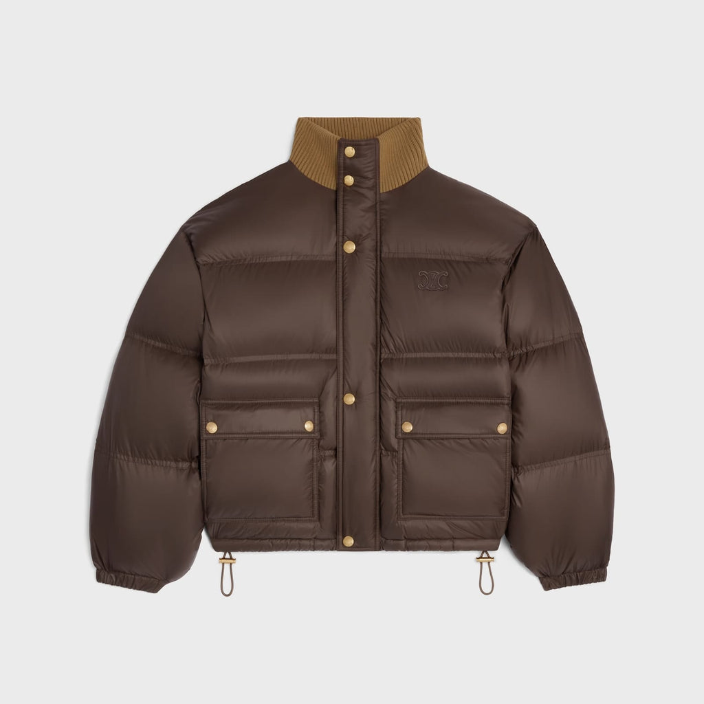Brown Puffer Jacket