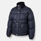 Navy Cel Puffer Jacket