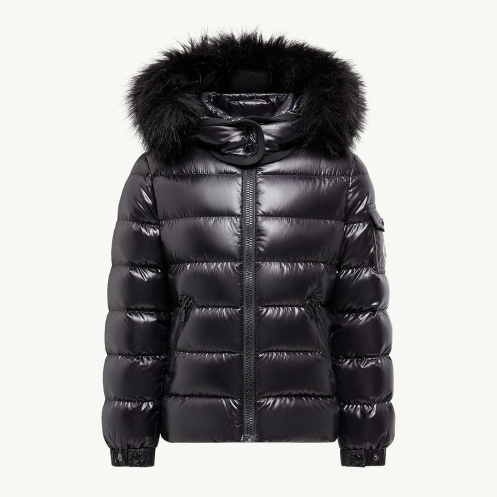 Monc. BadyF Hooded Puffer With Fur