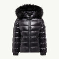 Monc. BadyF Hooded Puffer With Fur