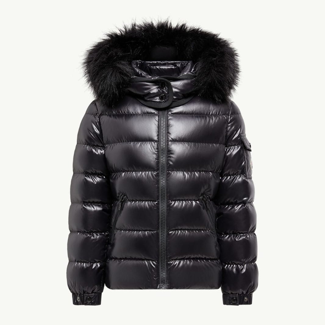 Monc. BadyF Hooded Puffer With Fur