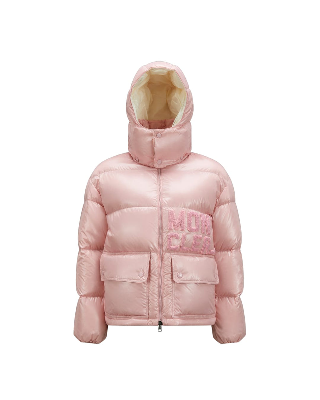 Monc. Pink Puffer Jacket