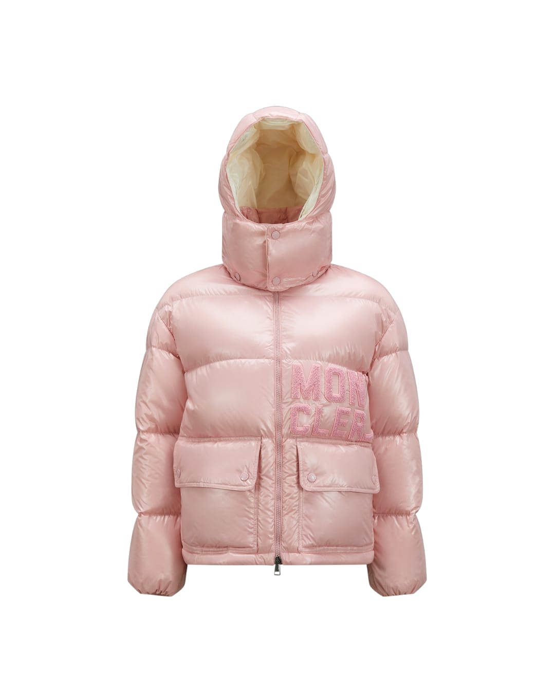 Monc. Pink Puffer Jacket