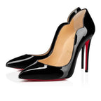 Black Pointed-Toe Pumps