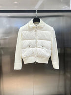 Monc. Puffer Cardigan Jacket