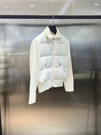 Monc. Puffer Cardigan Jacket
