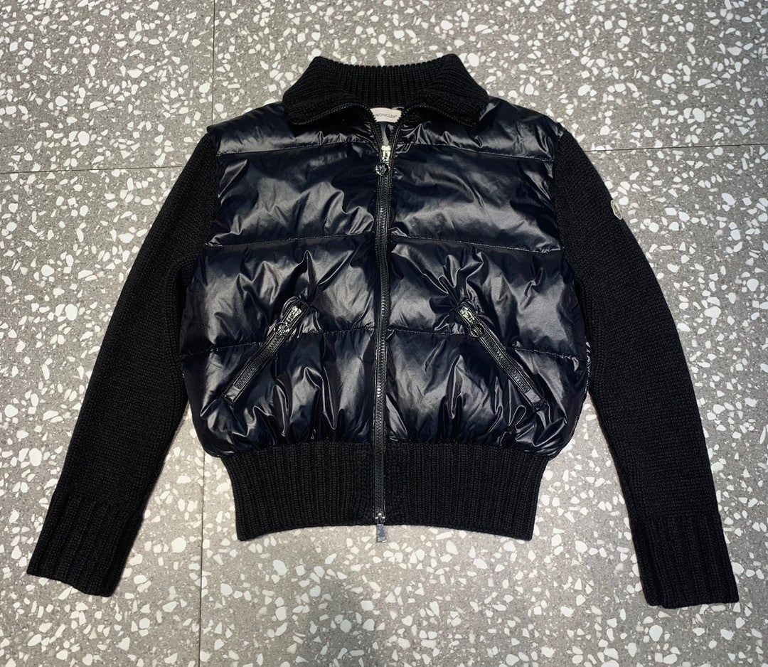 Monc. Puffer Cardigan Jacket