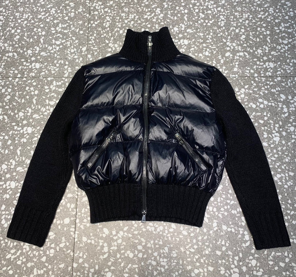 Monc. Puffer Cardigan Jacket