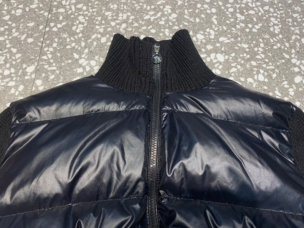 Monc. Puffer Cardigan Jacket