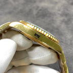 Orologio Automatico con Quadrante Verde Oro 40 mm