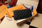 Monogram Zip Wallet