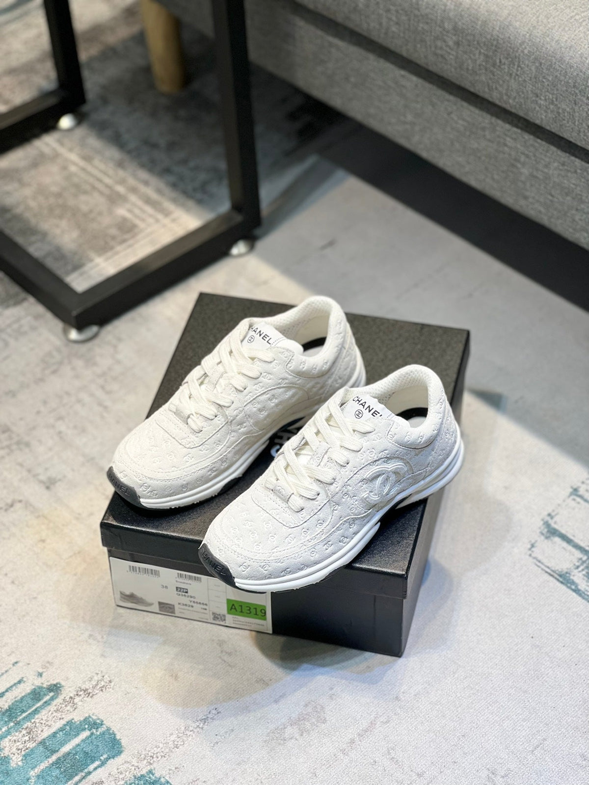 Premium Suede & Mesh Sneakers
