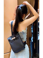 Togo Leather Chest Bag
