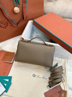 Borsa Saddle 19 in pelle Loro
