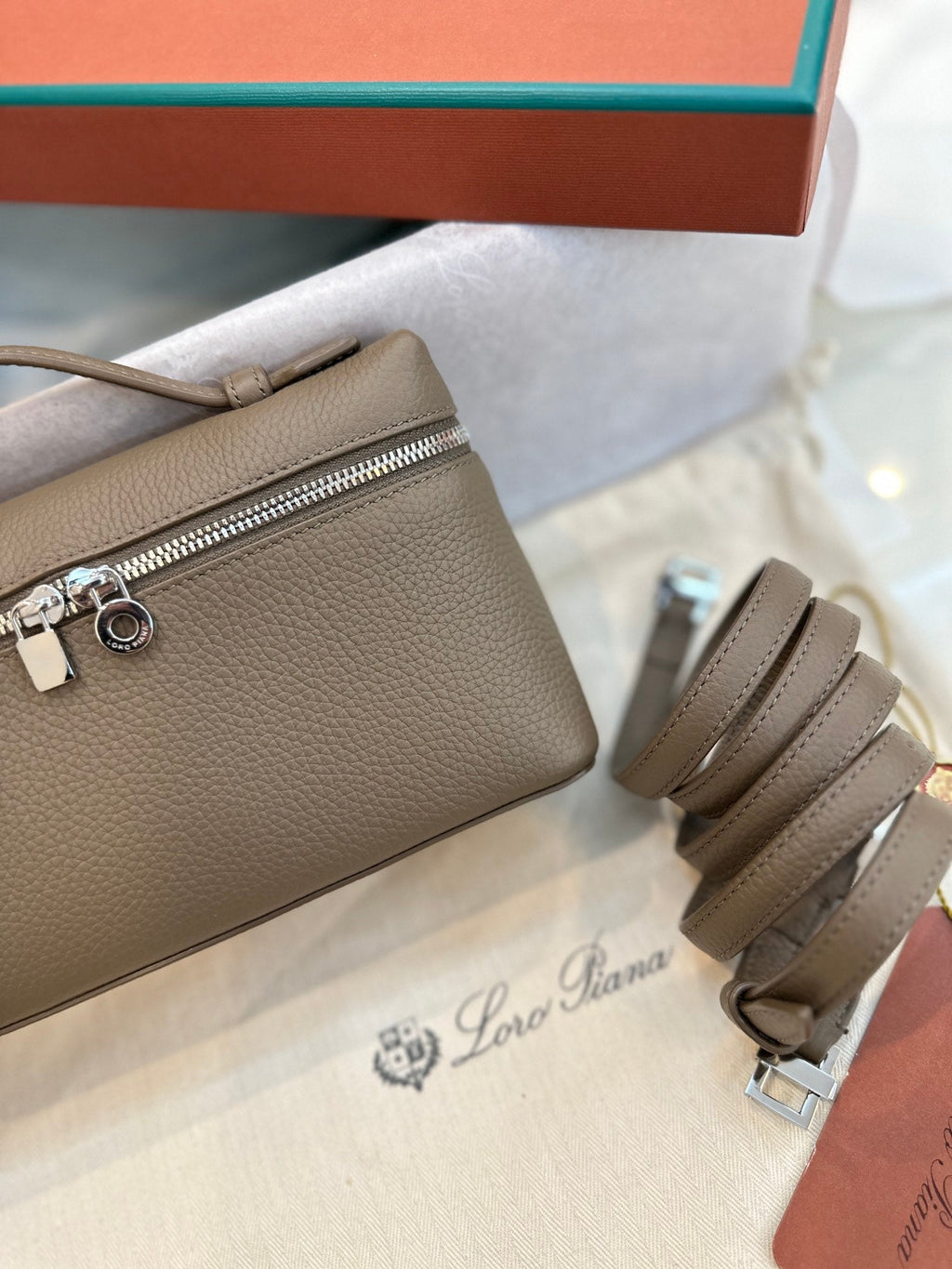 Borsa Saddle 19 in pelle Loro