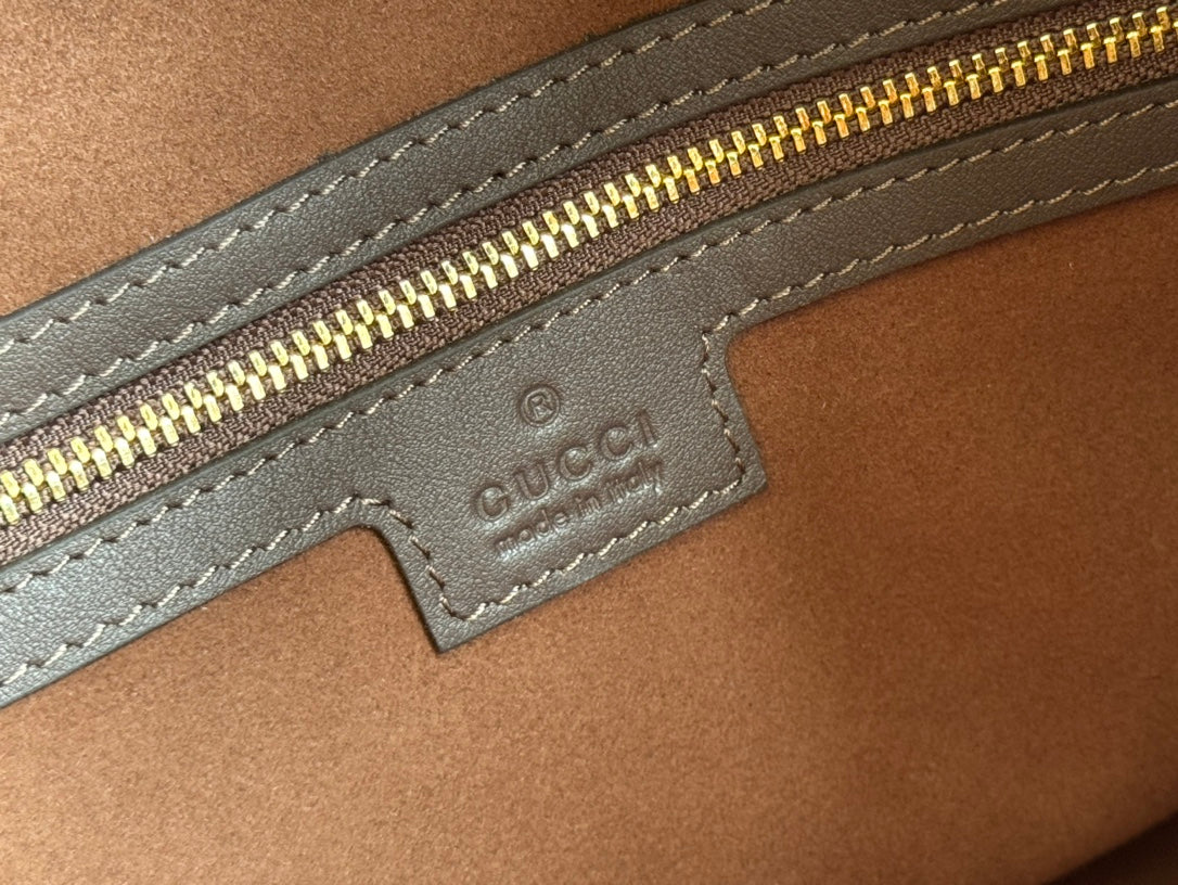 Borsa tote grande Blondie in pelle scamosciata marrone