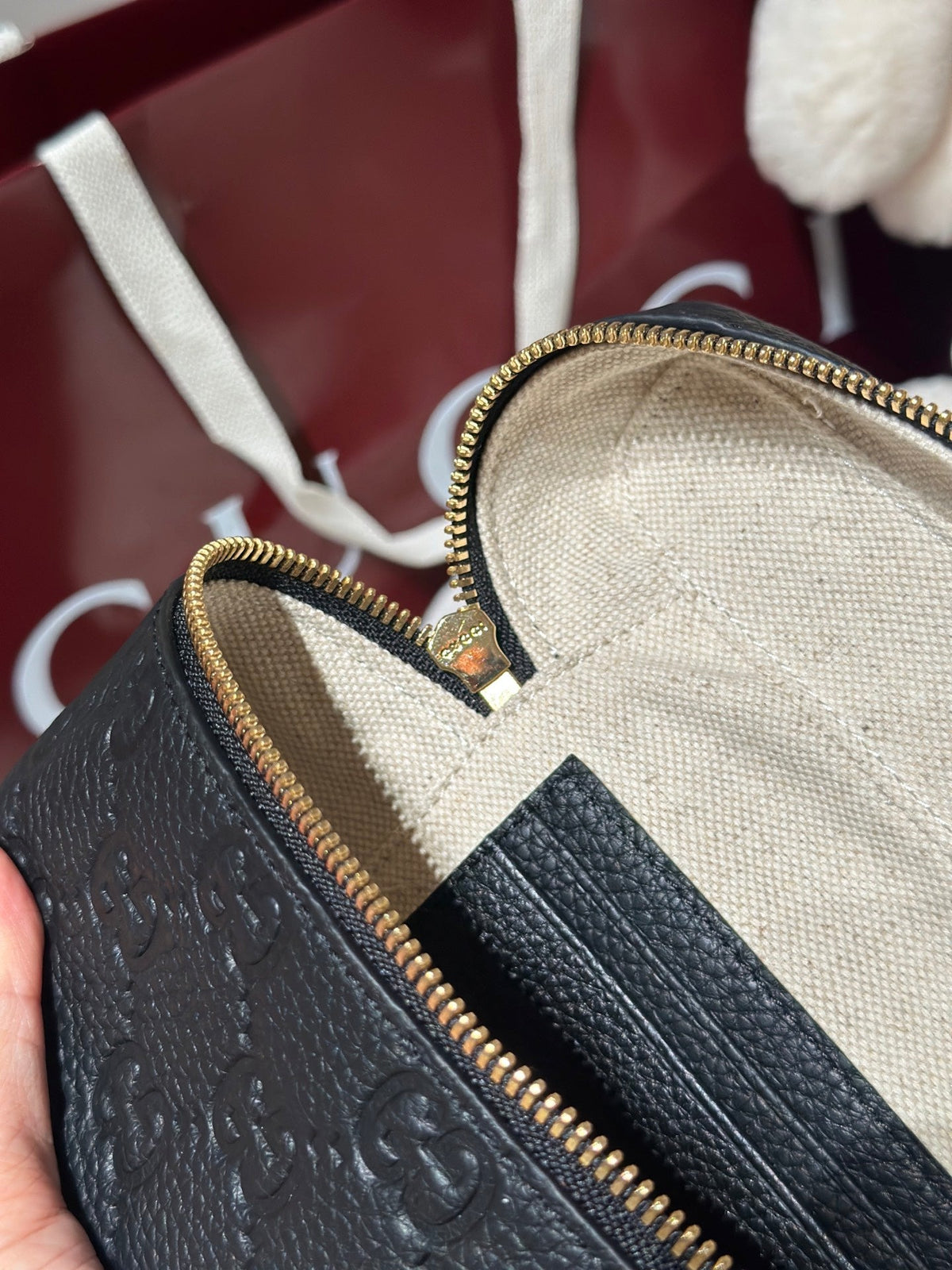 Borsa a Tracolla in Pelle Stampata