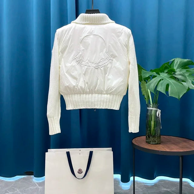 Monc. Puffer Cardigan Jacket